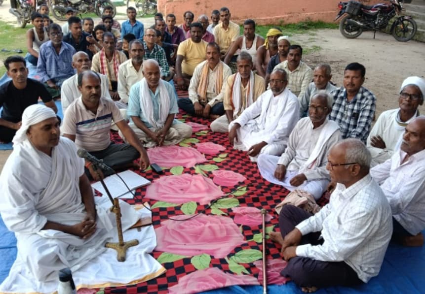 रहुआ पश्चिम में सदगुरु संत कबीर सत्संग अधिवेशन को लेकर बैठक