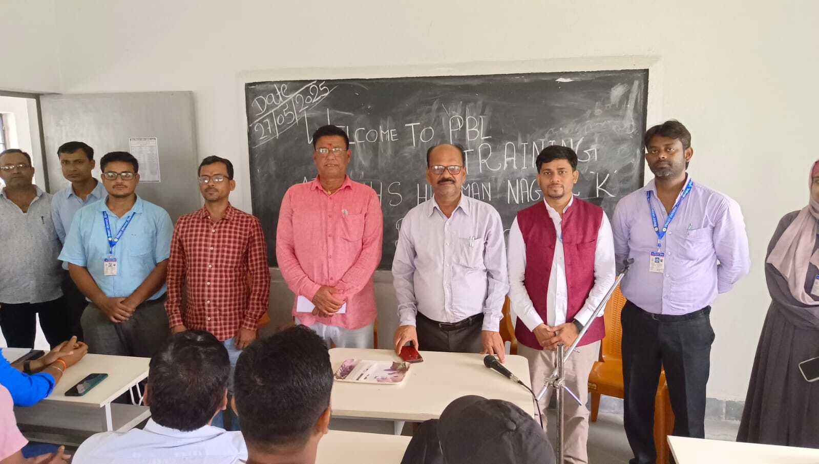 प्रखंड के गणित-विज्ञान के 100 शिक्षकों को प्रोजेक्ट बेस्ड लर्निग का प्रशिक्षण