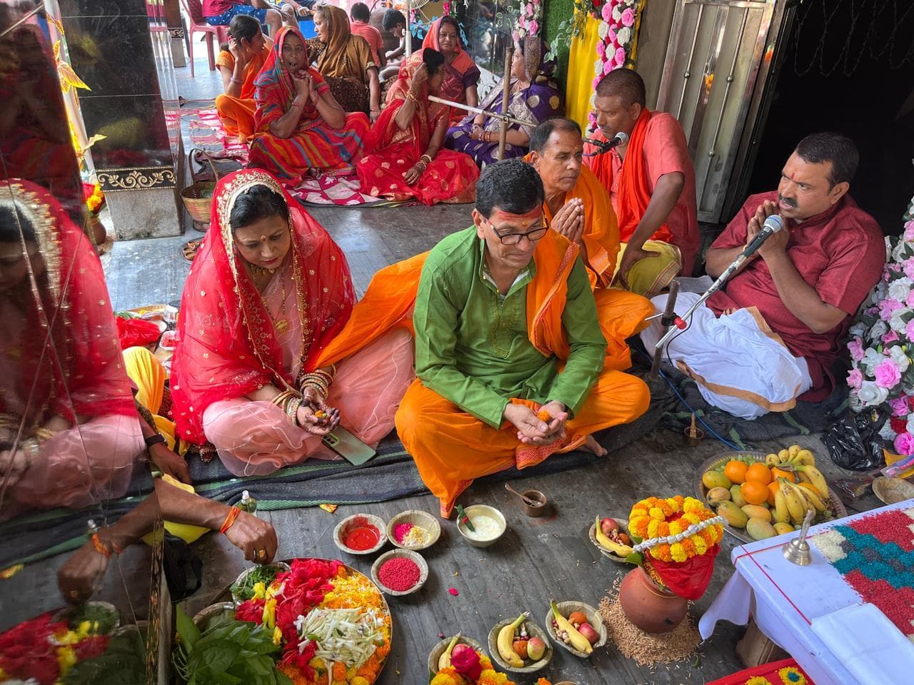 भगवान शनि देव की प्राण-प्रतिष्ठा का मनाया गया वार्षिकोत्सव