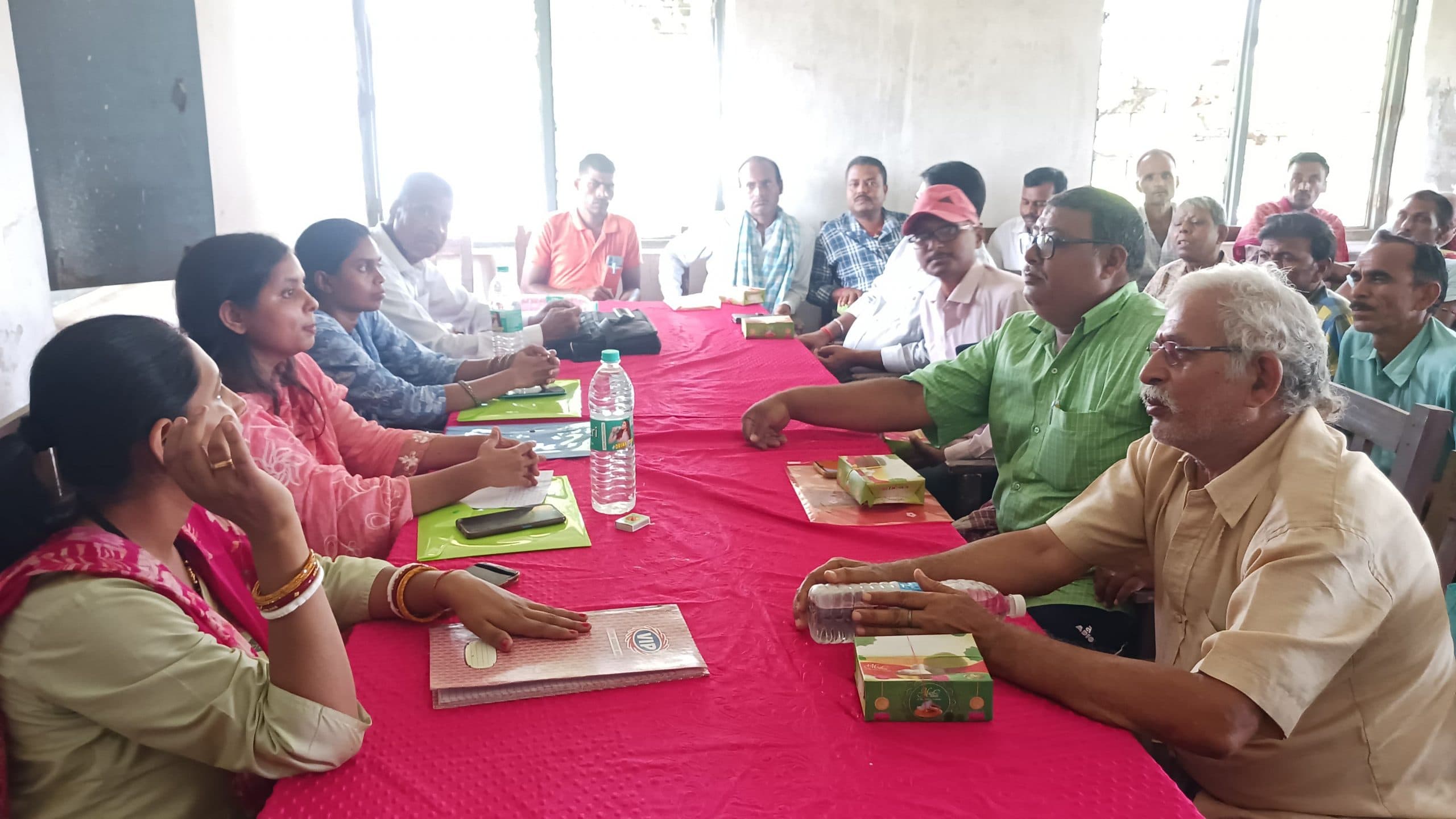 किसानों को दी गयी जैविक व प्राकृतिक खेती की विस्तृत जानकारी