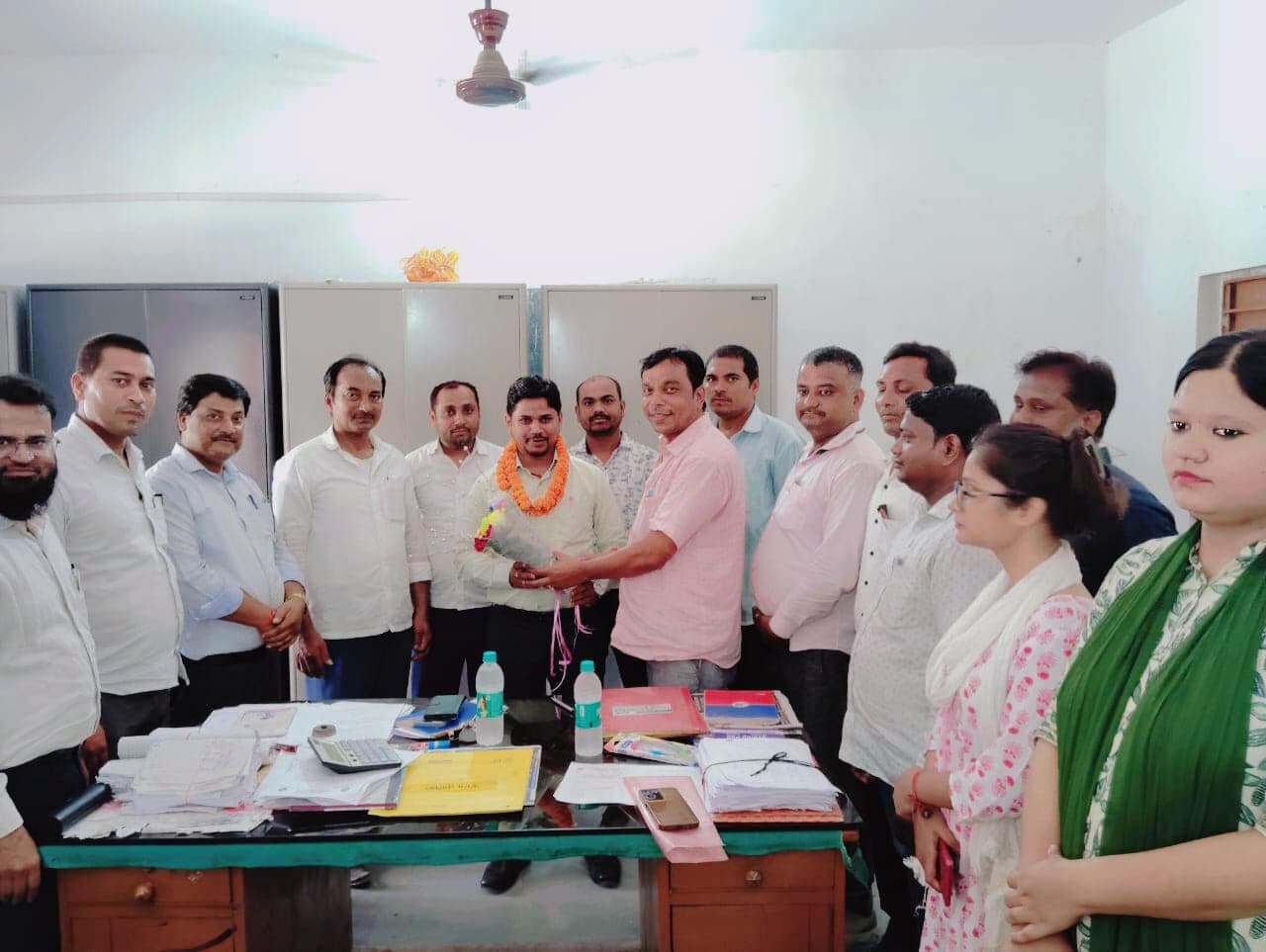 Samastipur News:बीइओ का किया स्वागत