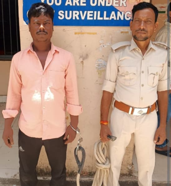 पुलिस ने आरोपित को किया गिरफ्तार