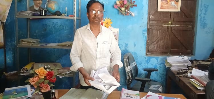 छात्र पर अनुशासनात्मक कार्रवाई के बाद विद्यालय में मारपीट, एचएम घायल