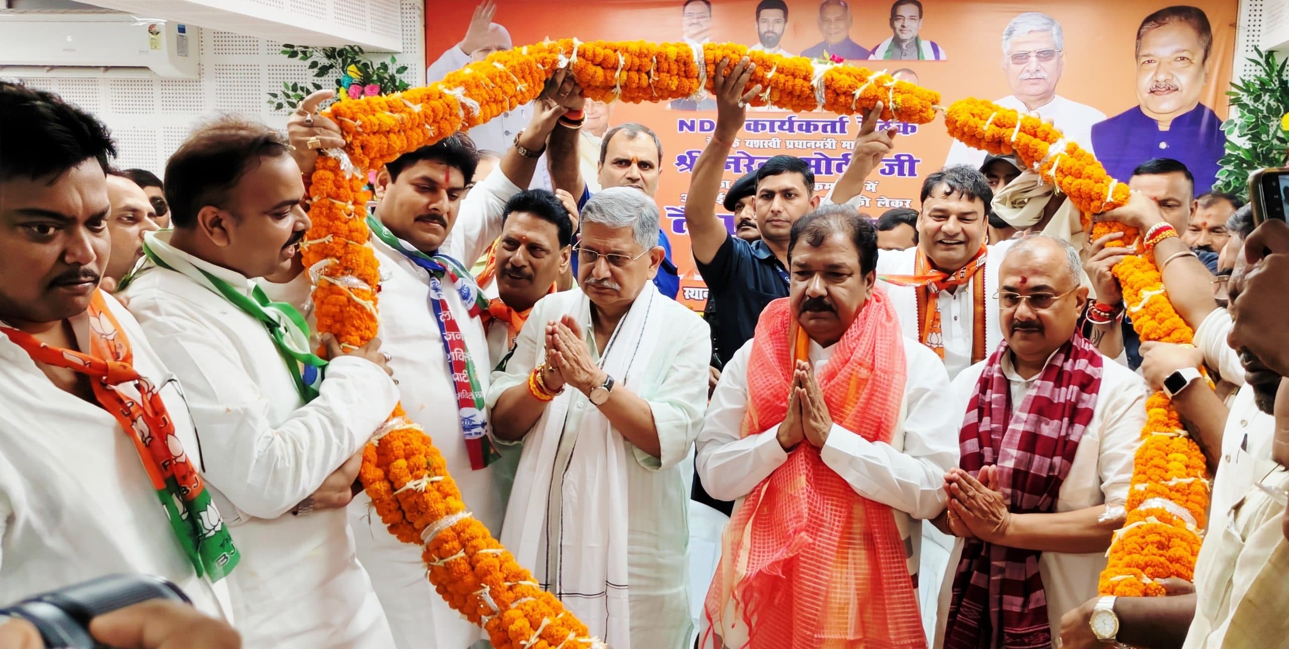 Aurangabad News : सशक्त हाथों में देश का सम्मान व स्वाभिमान : ललन सिंह