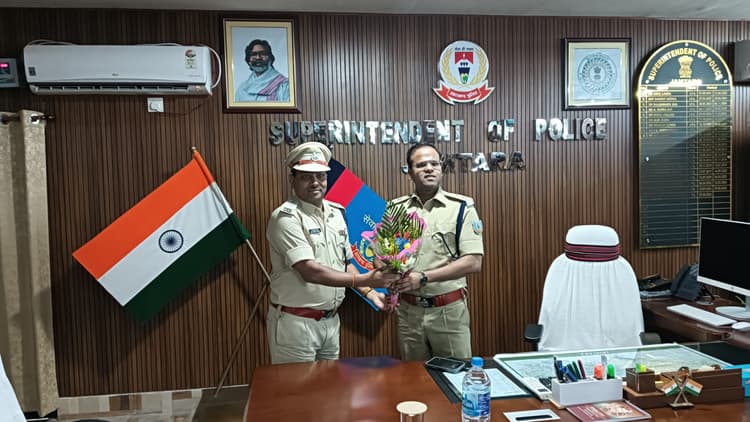 21वें एसपी राजकुमार मेहता ने संभाला पदभार