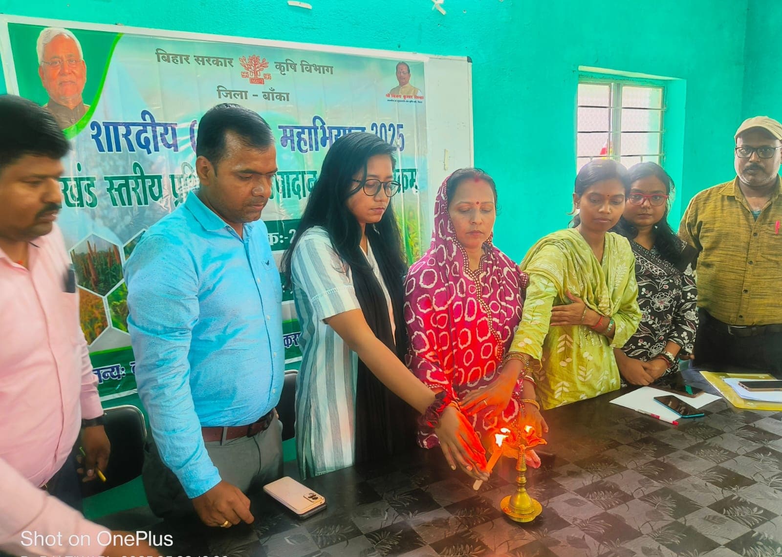 कृषि भवन धोरैया में शारदीय खरीफ महोत्सव का हुआ आयोजन