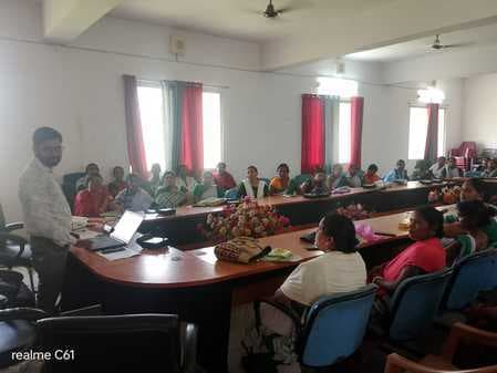 सेविका ने शिविर लगाकर की लाभुकों का ई-केवाईसी