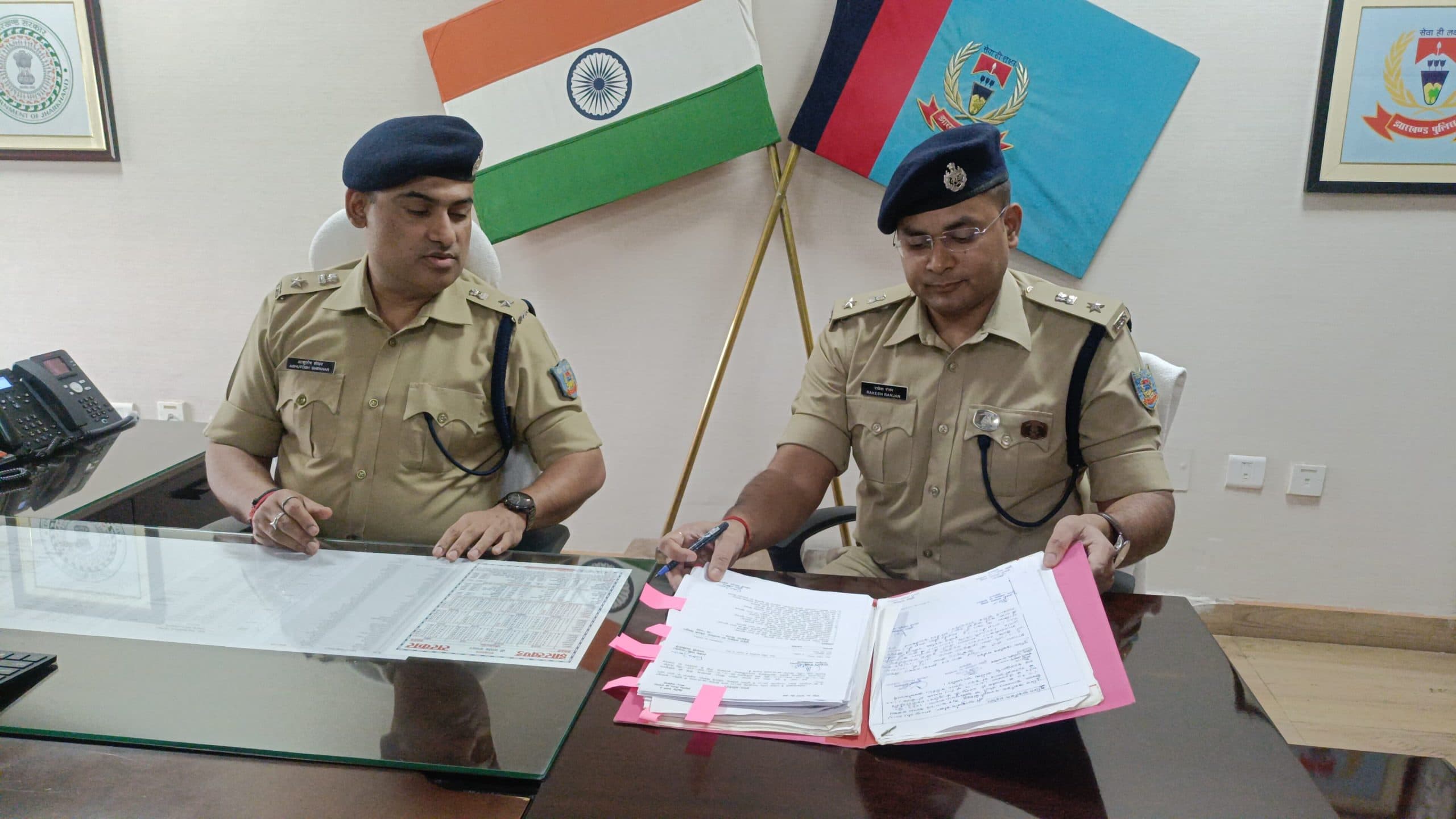 Chaibasa News : पश्चिमी सिंहभूम के नये एसपी राकेश रंजन ने लिया पदभार