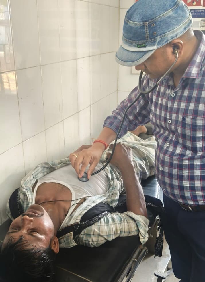 भूमि विवाद में दो पक्षों में मारपीट में चार घायल, एक रेफर