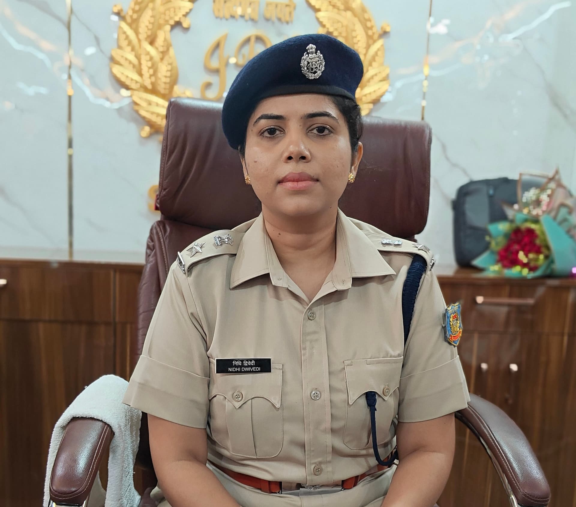 पाकुड़ के 27वें एसपी के रूप में निधि द्विवेदी ने संभाला पदभार