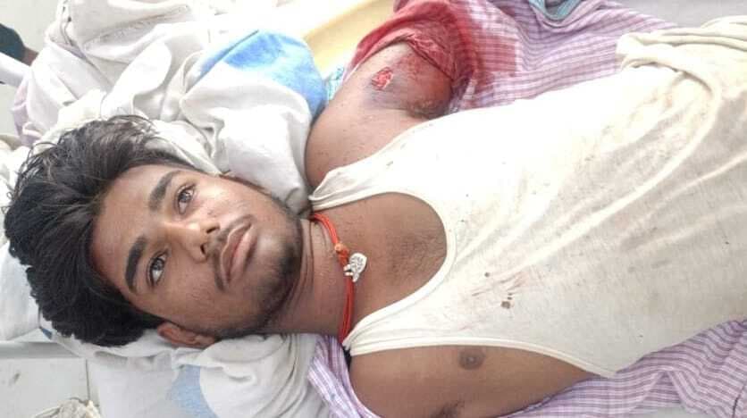 भूमि विवाद में मारी गोली, मां-बेटा घायल