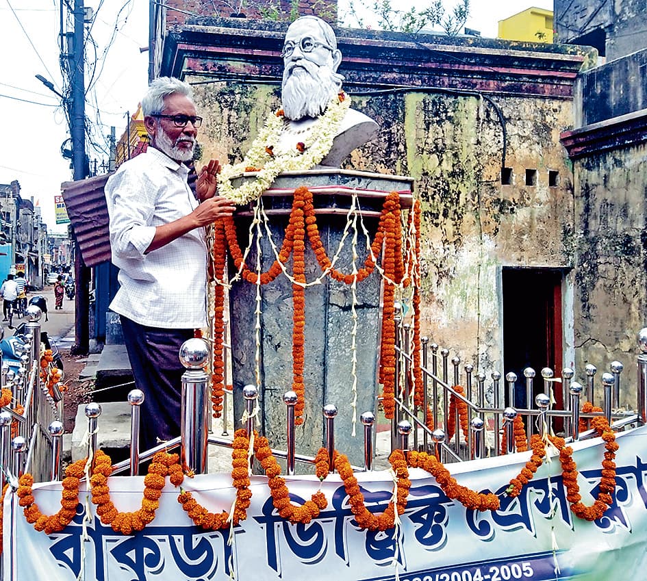 बांकुड़ा में पत्रकार दिवस के रूप में मनाया गया रामानंद चट्टोपाध्याय का 161वां जन्मदिन