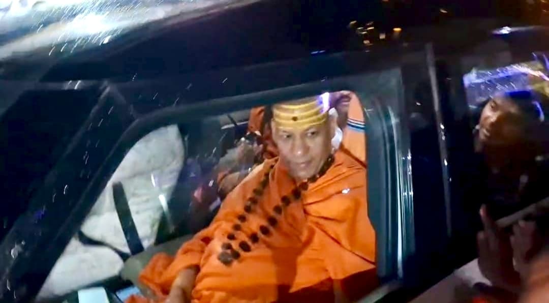 पीठाधीश्वर स्वामी कैलाशानंद गिरी जी महाराज का किया गया स्वागत