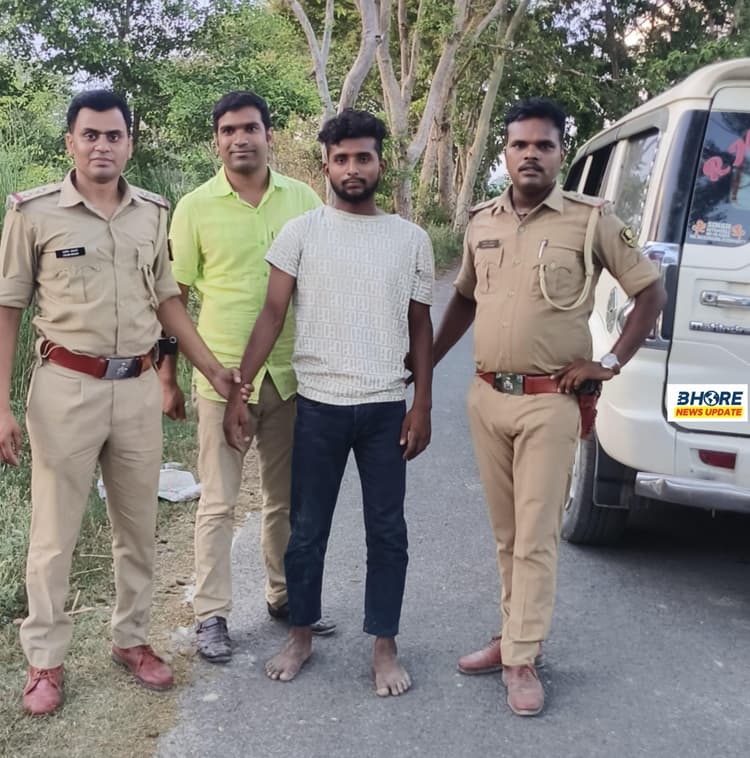 कुख्यात शराब माफिया नीतीश कुमार को भोरे पुलिस ने दबोचा