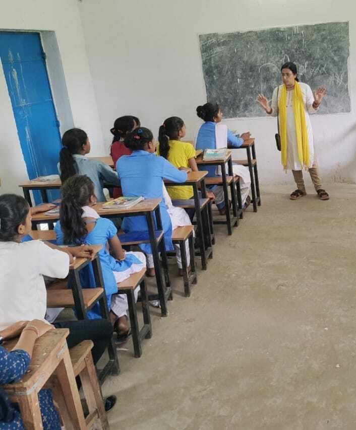 स्कूल में विश्व माहवारी स्वच्छता पखवाड़ा का हुआ आयोजन