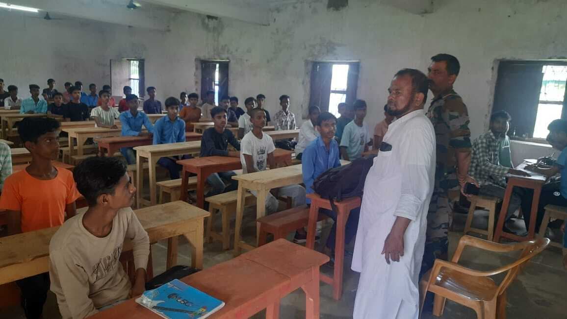 एनसीसी में 50 छात्र हुए चयनित