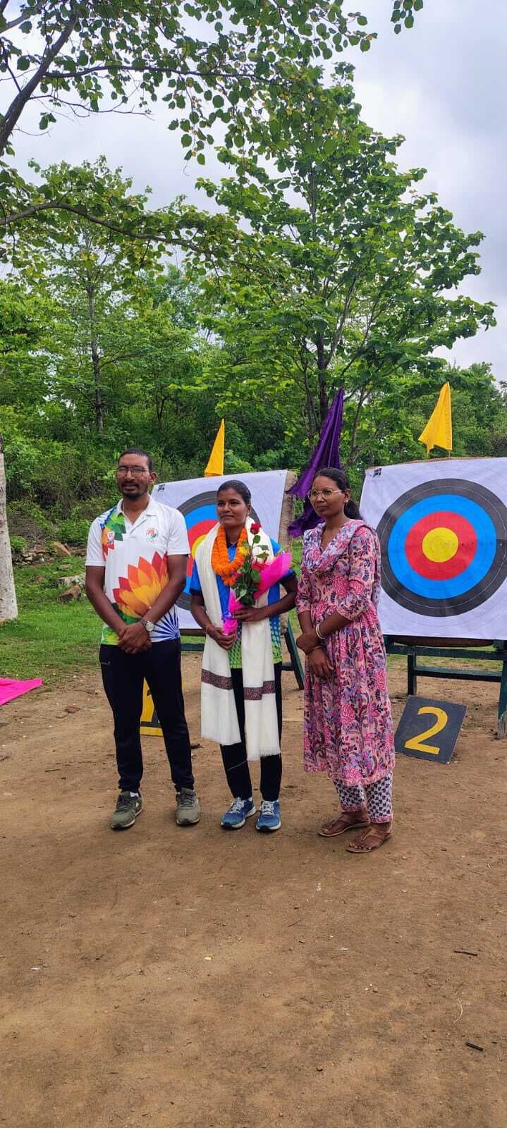 Sports : तीरंदाज चांदमुनी कुंकल का बीएसएफ में चयन