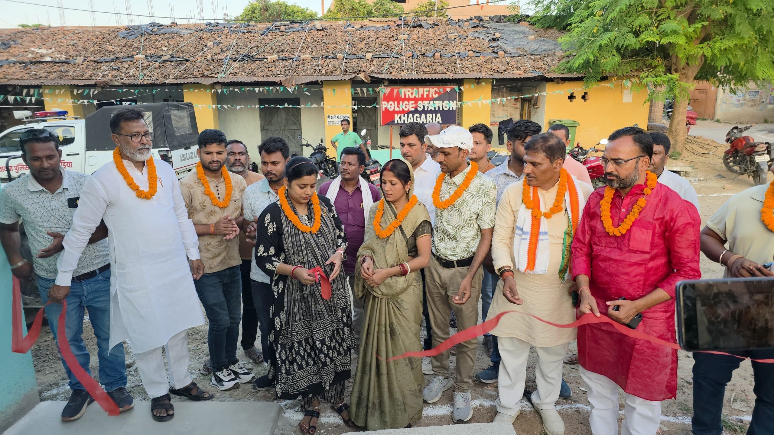 यातायात थाना परिसर में शौचालय निर्माण से कर्मियों व नगरवासियों को मिलेगा लाभ: अर्चना