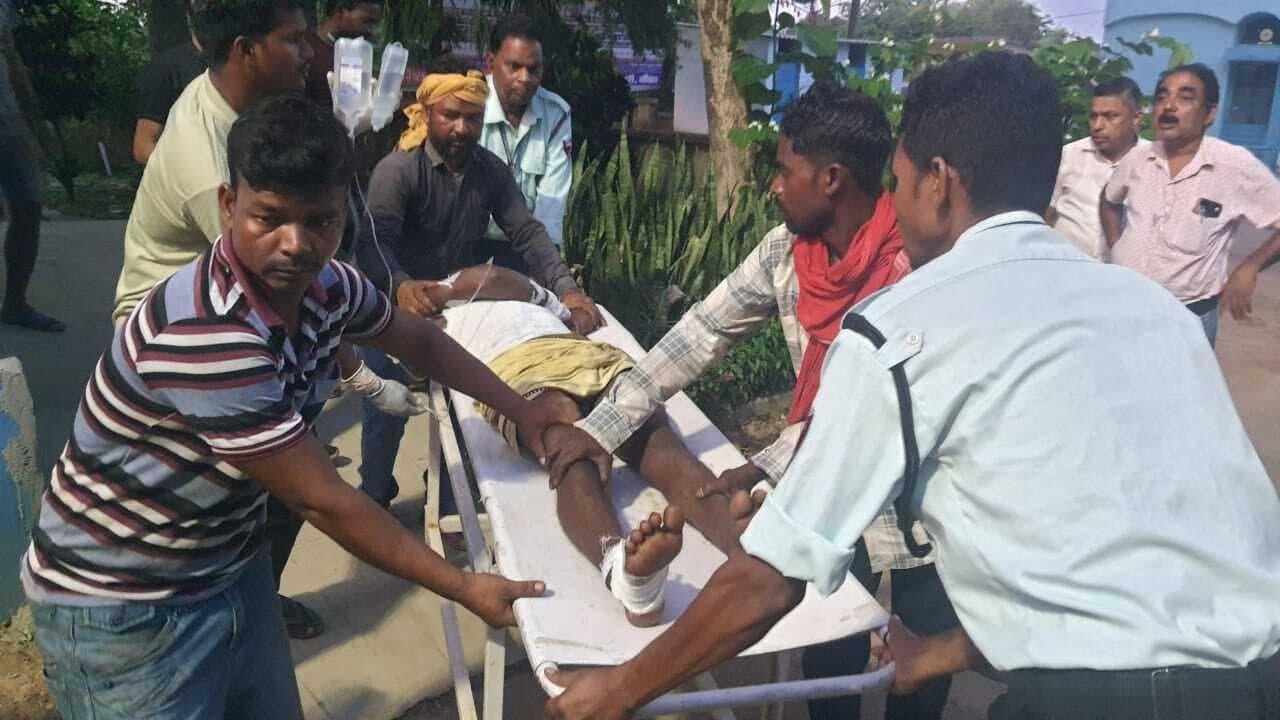 देवासी में हाई टेंशन बिजली तार के करेंट से झुलसकर मजदूर घायल, पटना रेफर