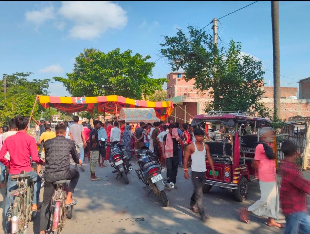 Samastipur News:बाइक की ठोकर से जख्मी युवक की मौत, सड़क जाम