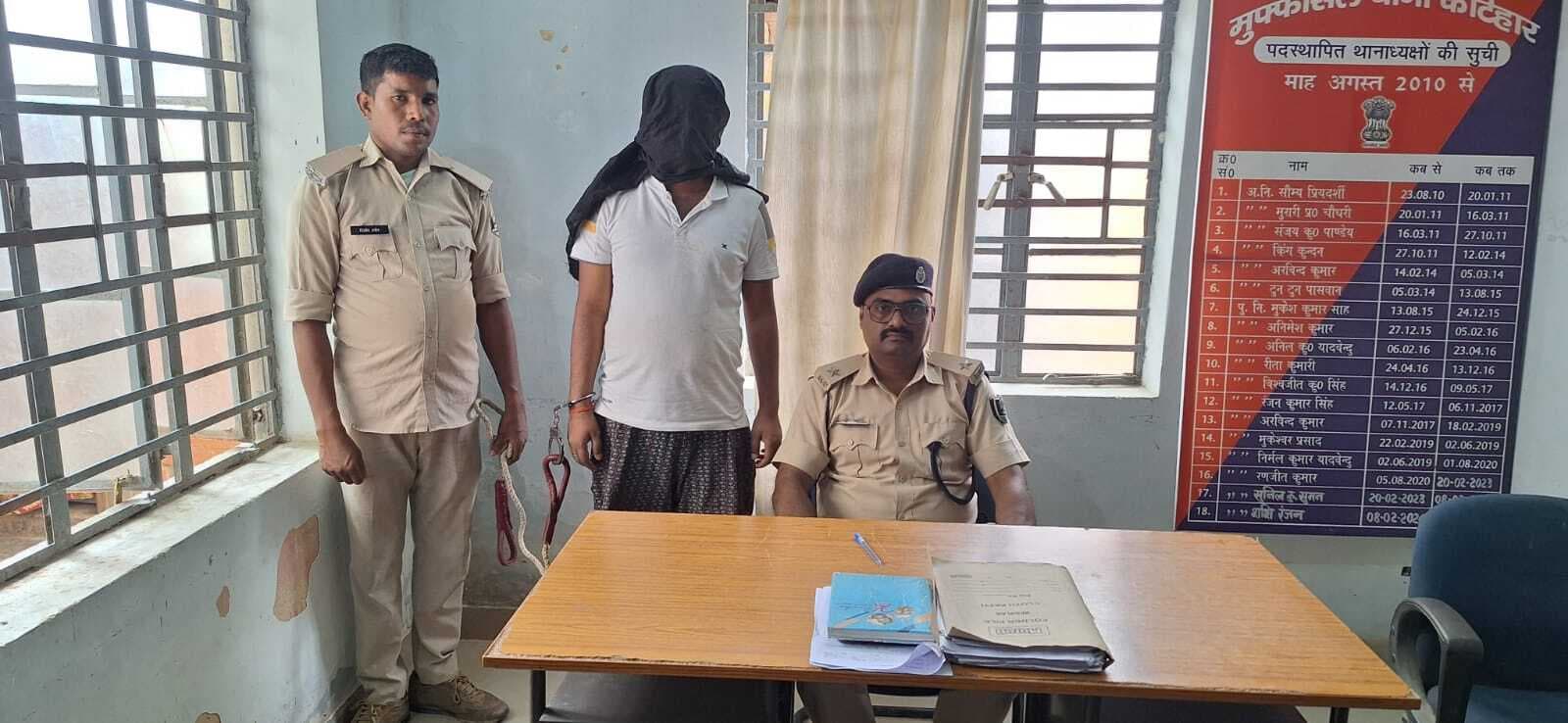 मनीष ठाकुर हत्याकांड का आरोपित गिरफ्तार