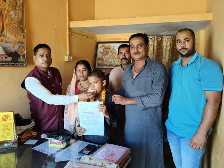 Sitamarhi : 67.5 फीसदी अंक के साथ प्रिंस को नवोदय में मिली सफलता