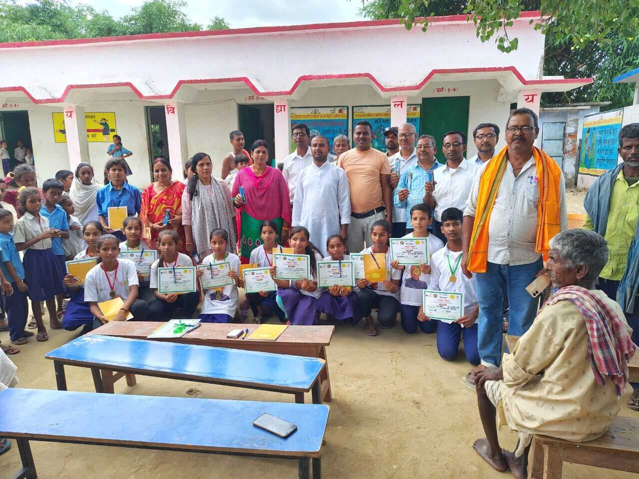 अंशु कुमार ने बाल थ्रो में पाया पहला स्थान