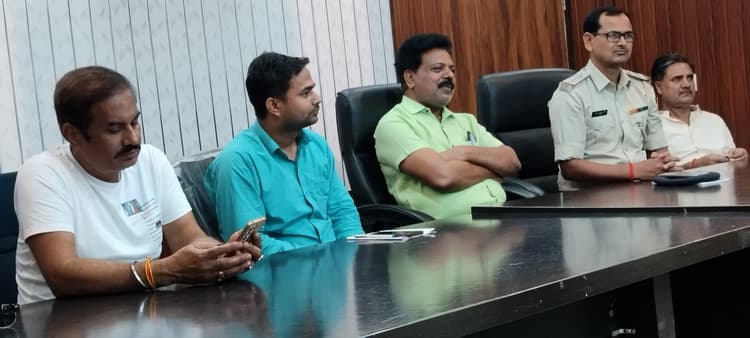 बकरीद पर्व को लेकर शांति समिति की बैठक