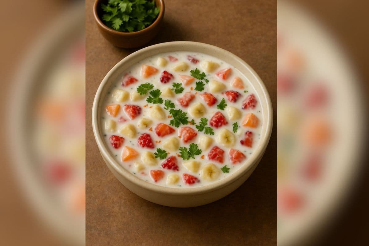 fruit raita recipe