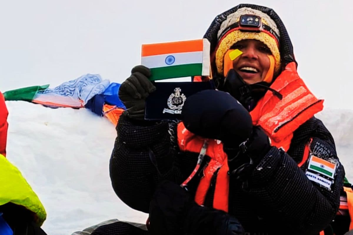 geeta samota cisf everest geeta samota cisf everest