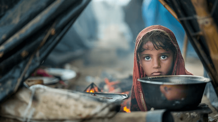 14 Thousand children starvation Crisis
