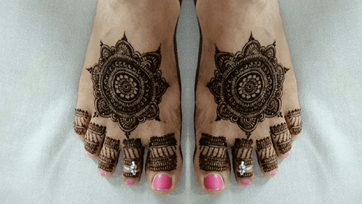Top 5 Foot Mehndi Designs