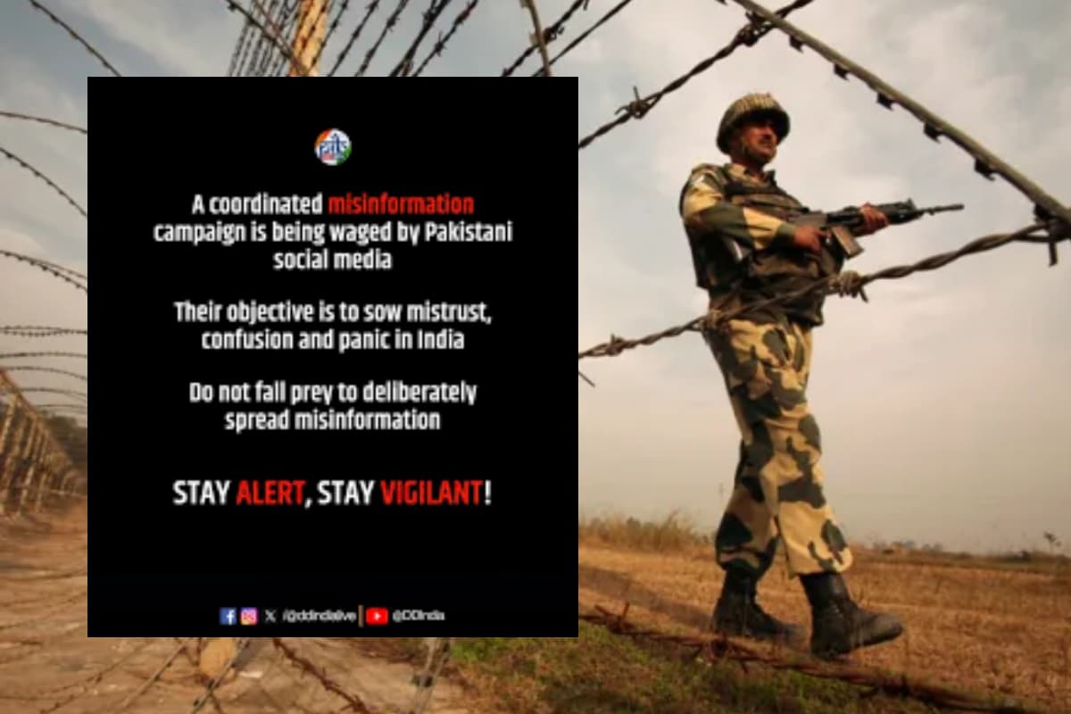 indo pak tension fake news alert goi