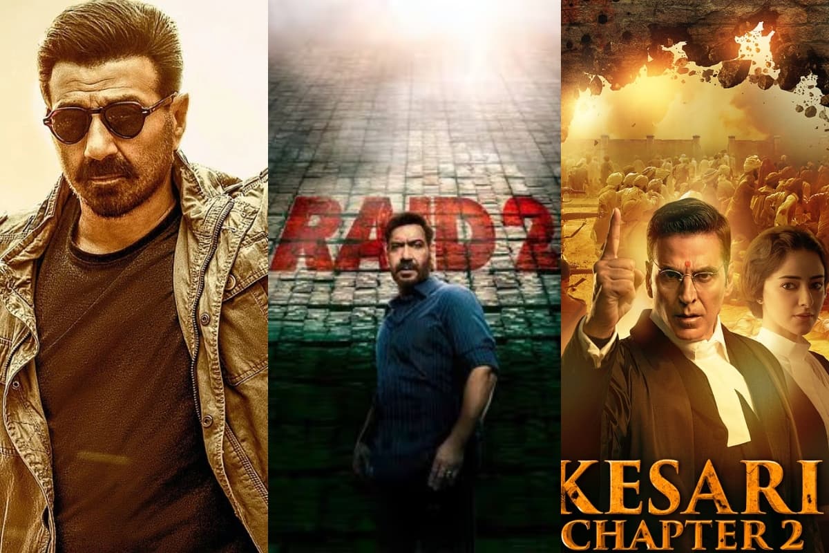 Jaat, Kesari 2 और Raid 2 ने बॉक्स ऑफिस पर मचाया धमाल, एक महीने में 300 करोड़ की कमाई, थिएटरों में लौटी रौनक