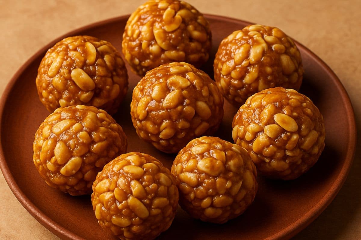mungfali ke laddu