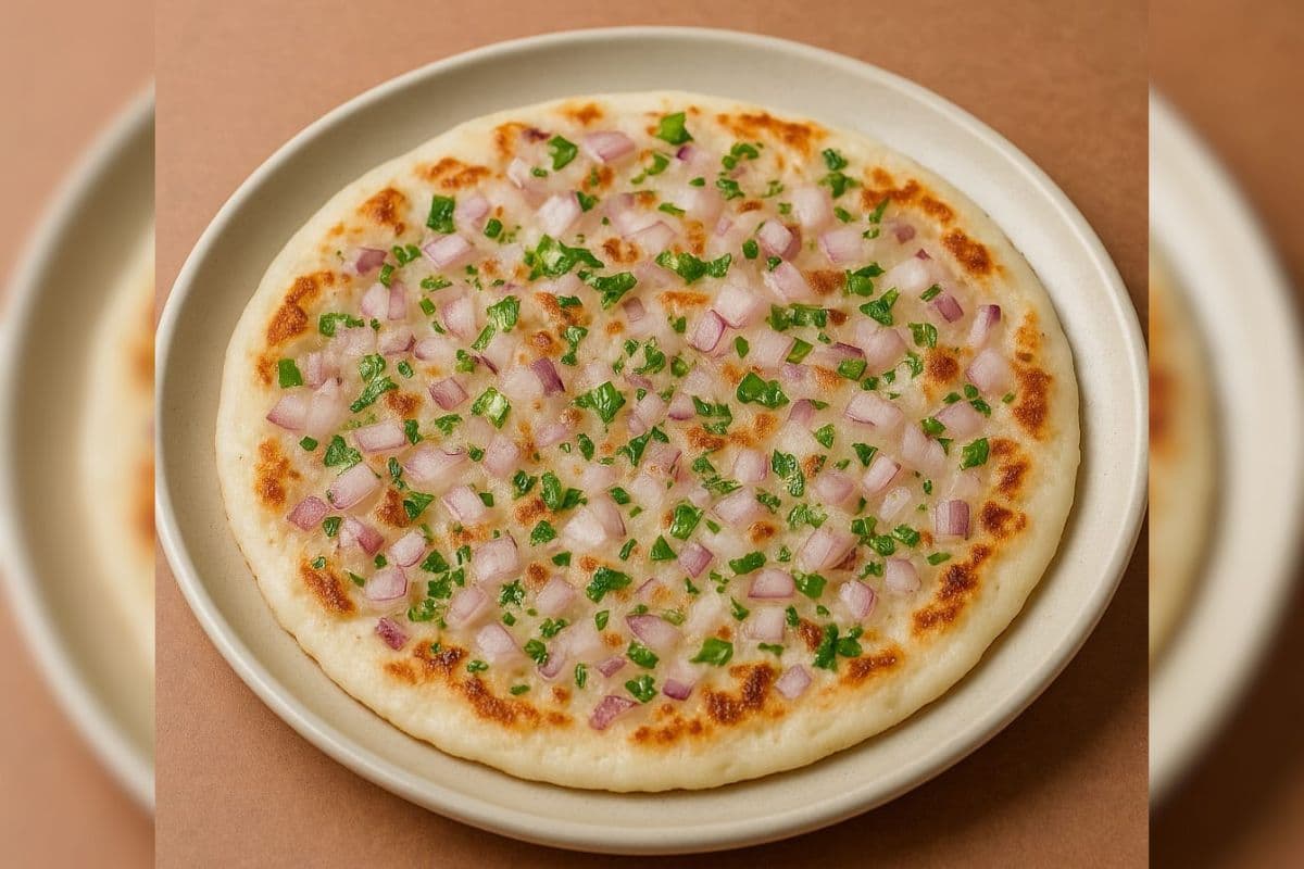 onion uttapam onion uttapam