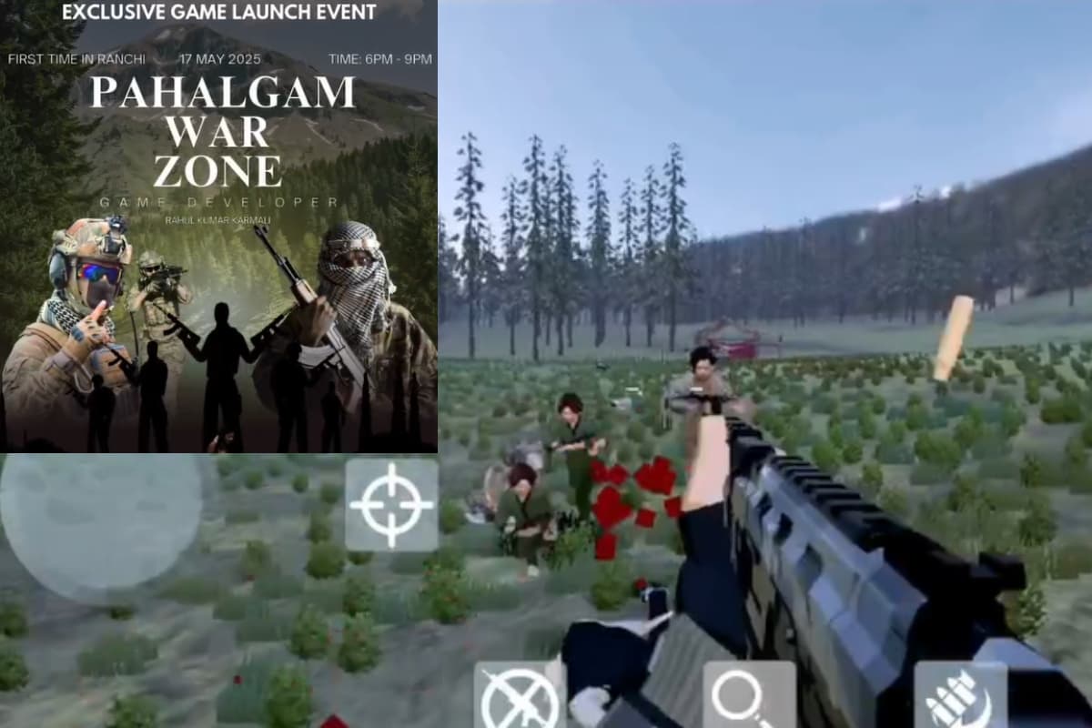 Pahalgam War Zone गेम हुआ लॉन्च, रांची के युवा ने दिखाया देशभक्ति और तकनीक का दम