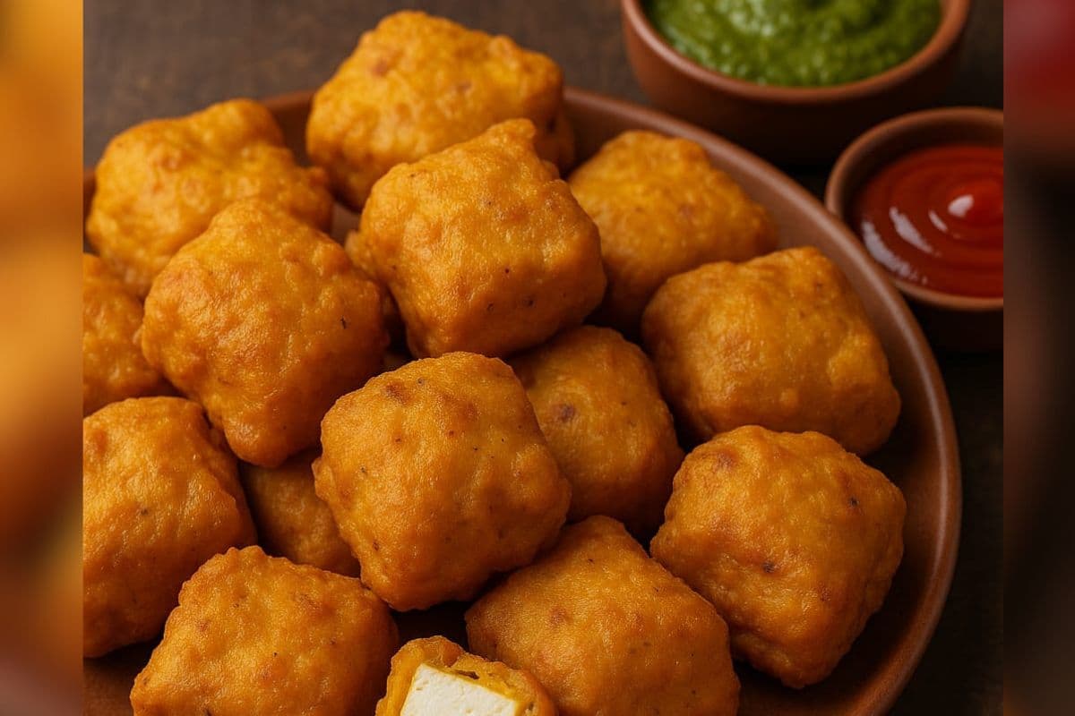 Paneer Pakora: जब अचानक आ जाए मेहमान या बच्चों को लगे भूख, बनाएं टेस्टी स्टफ्ड पनीर पकौड़ा