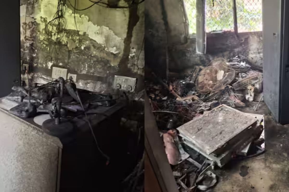 Patna News: पटना में निर्वाचन आयोग के कार्यालय में लगी आग, मौके पर पहुंची कई दमकल की गाड़ियां