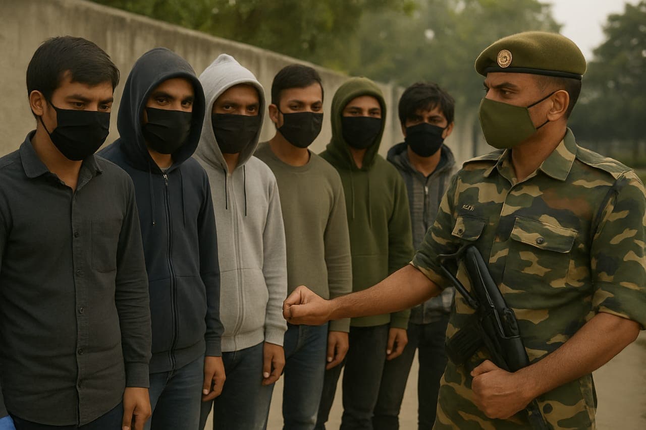 Kishanganj News: अवैध तरीके से रह रहे थे म्यांमार के 6 संदिग्ध, SSB के जवानों ने धर दबोचा, कई फर्जी दस्तावेज भी बरामद