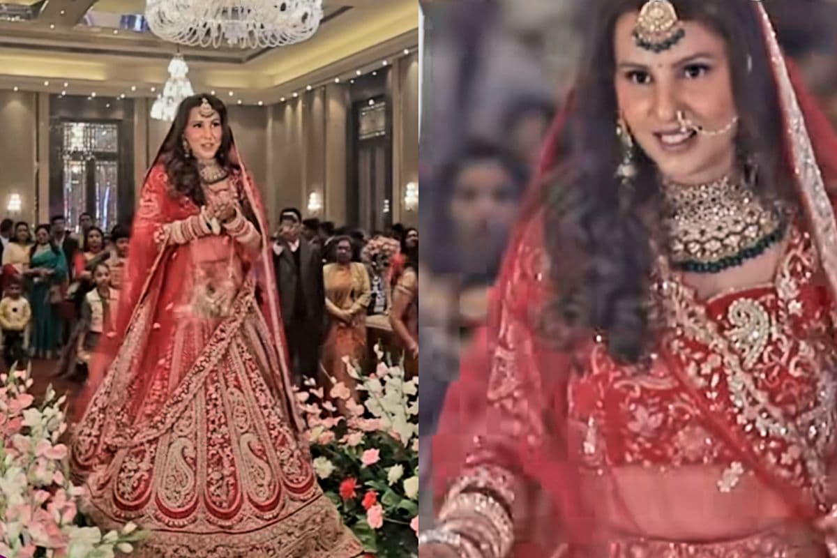 Viral Video: DJ ने बजा दिया गलत गाना, क्यूट दुल्हन ने बीच वेडिंग दी ऐसा रिएक्शन कि वायरल हो गया वीडियो