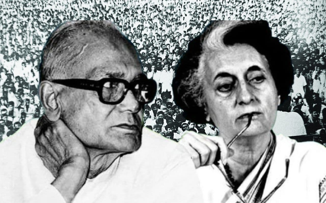 JP Movement: जेपी आंदोलन के दबाव में नहीं बल्कि अपनी कुर्सी बचाने के लिए इंदिरा गांधी ने लगाईं थी देश में आपातकाल