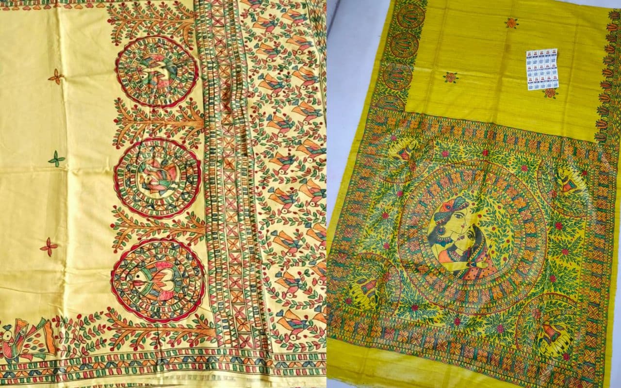 Patna News: सात समुंदर पार धूम मचा रही मधुबनी की साड़ी, बिहार से निर्यात उत्पादों में बढ़ोतरी