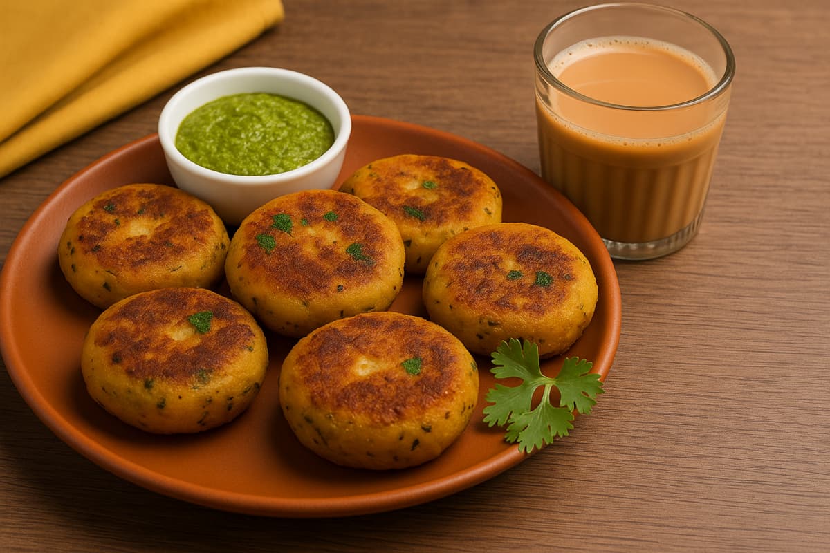 Aloo Paneer Kebab Recipe