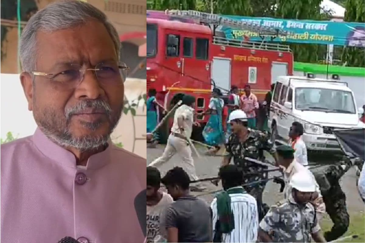 भोगनाडीह में ग्रामीणों पर हुए लाठीचार्ज पर भड़के बाबूलाल मरांडी, कहा - "सरकार और प्रशासन ने की गुंडागर्दी"