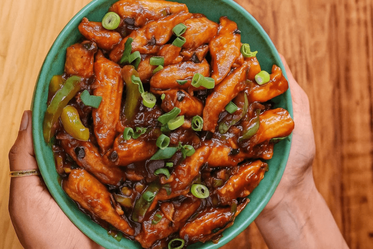 Baby Corn Manchurian