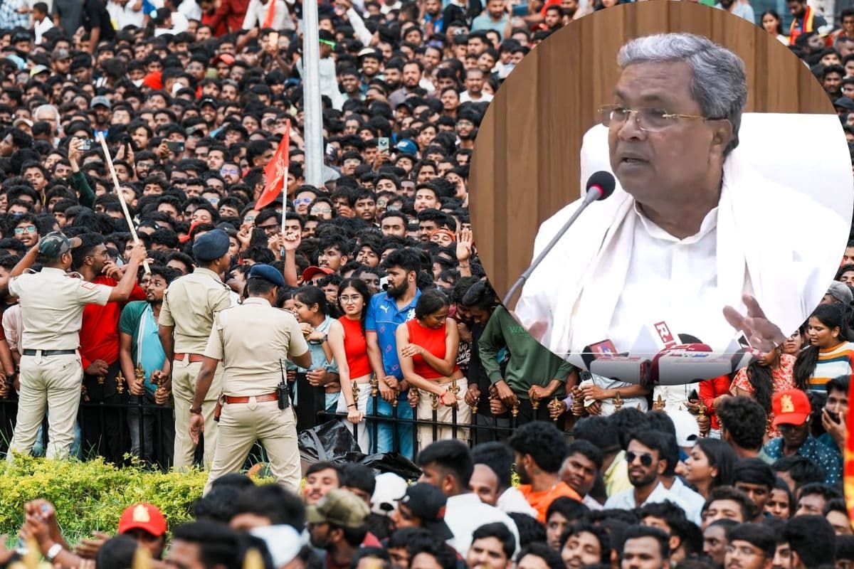 Bengaluru Stampede: स्टेडियम की क्षमता 35000, पहुंच गए 2-3 लाख प्रशंसक, बेंगलुरु भगदड़ की होगी मजिस्ट्रेट जांच