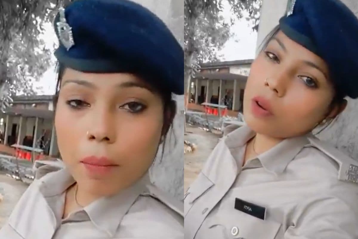 Viral Video: 'कट्टा दिखाएंगे तो बाप बाप कहियेगा', थाना कैंपस में महिला सिपाही ने बनाया रील, हो रहा वायरल
