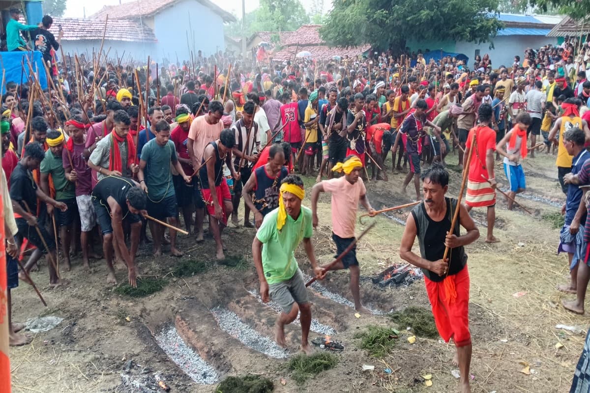 Celebration of Raj festival in Kharsawan