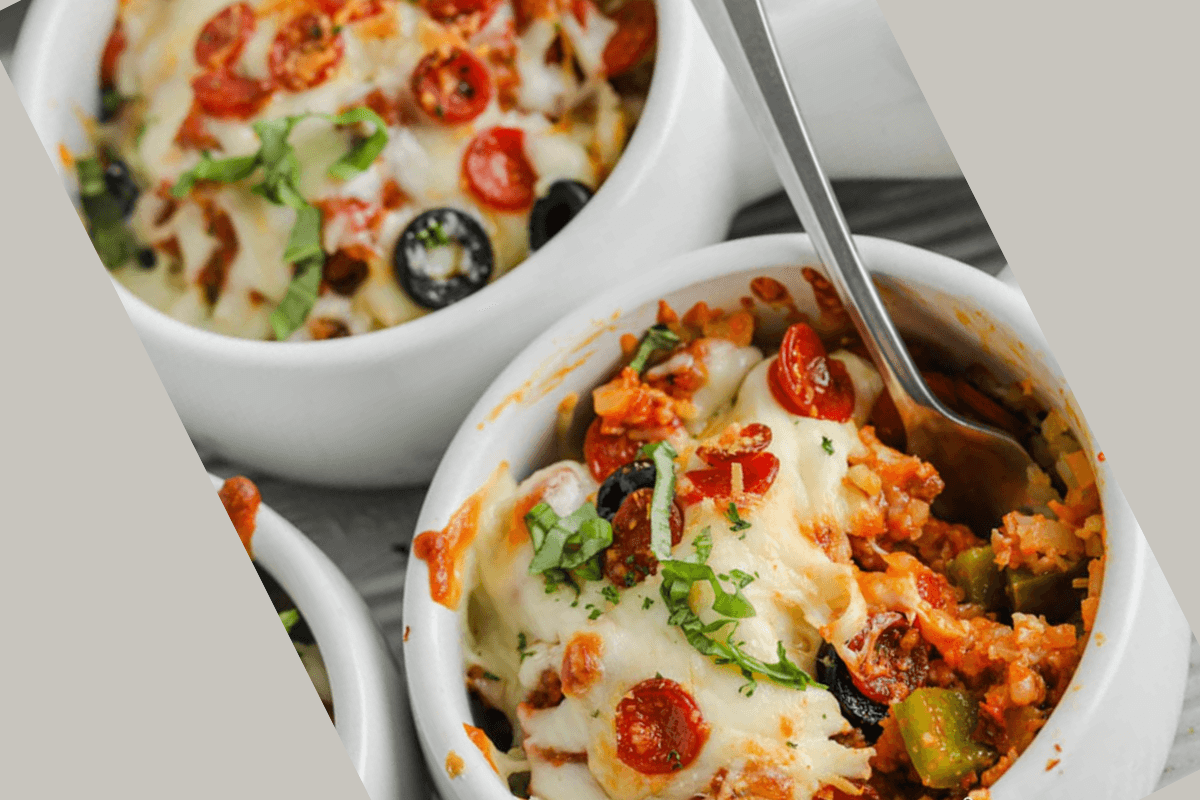 Cheese Bowl Pizza Recipe